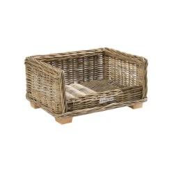 51 Degrees North Rattan Bed -Heimtierbedarf 51 degrees north rattan bed 216947 0500 none