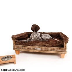 51 Degrees North Rattan Cover Bed 5 51 Degrees North Rattan Cover Bed -Heimtierbedarf 51 degrees north rattan cover bed 212411 0500 none