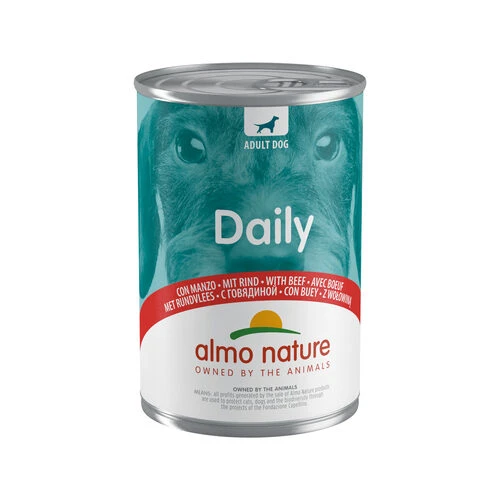 Almo Nature Dog Daily Menu Hundefutter - Dose - Rind Almo Nature Dog Daily Menu Hundefutter - Dose - Rind -Heimtierbedarf almo nature dog daily menu hondenvoer blik rund 181645 0500 none