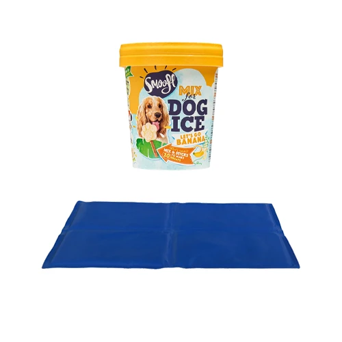 Kombi-Deal: Trixie Kühlmatte + Smoofl Hunde-Eiscreme Kombi-Deal: Trixie Kühlmatte + Smoofl Hunde-Eiscreme -Heimtierbedarf