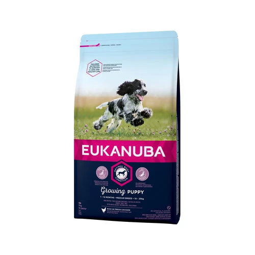 Eukanuba Dog - Puppy - Medium Breed Eukanuba Dog - Puppy - Medium Breed -Heimtierbedarf eukanuba dog puppy medium breed 115065 0500 none