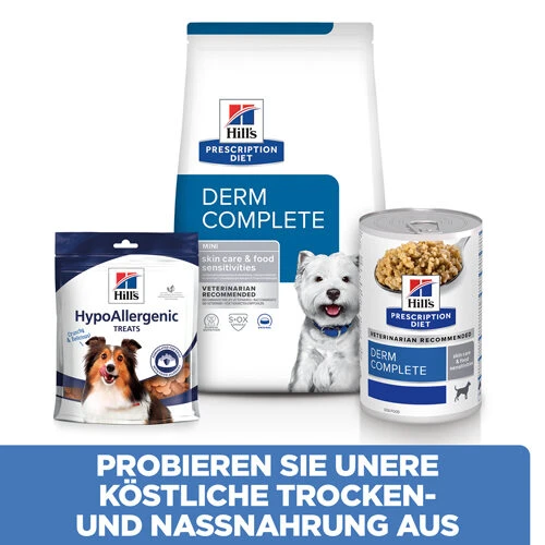 Hill's Derm Complete Mini - Prescription Diet – Canine Hill's Derm Complete Mini - Prescription Diet – Canine -Heimtierbedarf hills derm complete mini prescription diet canine 211658 0500 none