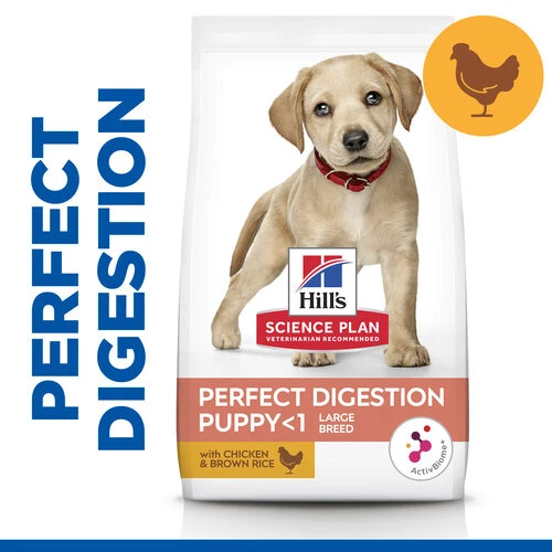 Hill's Science Plan Puppy Perfect Digestion Large Hundefutter -Heimtierbedarf hills science plan puppy perfect digestion large hondenvoer 213290 0500 none