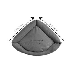 Hunter Eckkorb Livingstone - Grau -Heimtierbedarf hunter hoekmand livingstone grijs 175906 0500 none