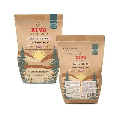 Kivo Lamm und Reis weizenglutenfrei Kivo Lamm Und Reis Weizenglutenfrei -Heimtierbedarf kivo lam en rijst tarweglutenvrij 201338 0500 none