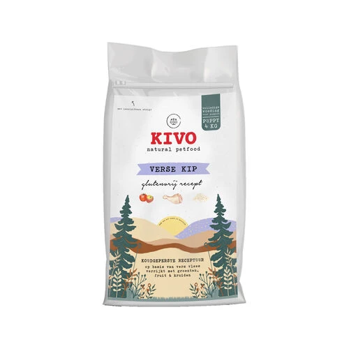 Kivo Frisches Hähnchen Welpe glutenfrei Kivo Frisches Hähnchen Welpe Glutenfrei -Heimtierbedarf kivo verse kip puppy glutenvrij 201377 0500 none