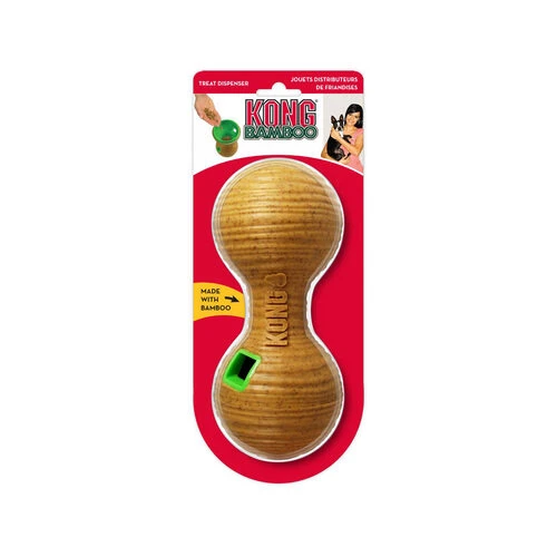 KONG Bambus-Futterball Dumbell KONG Bambus-Futterball Dumbell -Heimtierbedarf kong babmoe voerbal dumbell 169546 0500 none