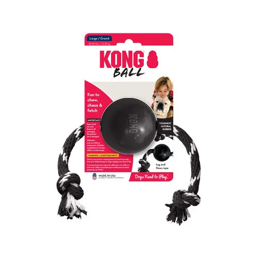 KONG Extreme Ball mit Seil KONG Extreme Ball Mit Seil -Heimtierbedarf