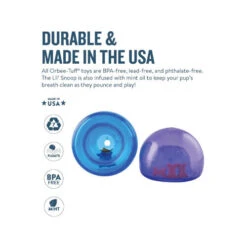 Planet Dog Orbee-Tuff Lil’ Snoop Toy -Heimtierbedarf orbee tuff lil snoop toy 203411 0500 none