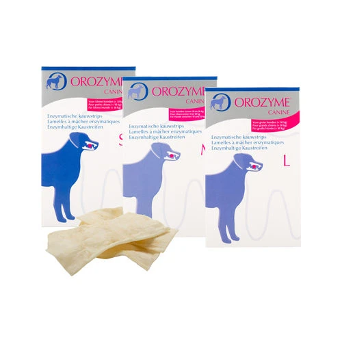 Orozyme Kaustreifen Orozyme Kaustreifen -Heimtierbedarf orozyme canine kauwstrips 98885 0500 none