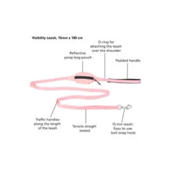 PAIKKA Visibility Leash -Heimtierbedarf paikka visibility leash 217820 0500 none