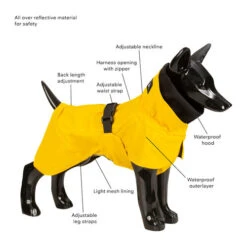 PAIKKA Visibility Raincoat Lite Yellow 6 PAIKKA Visibility Raincoat Lite Yellow -Heimtierbedarf paikka visibility raincoat lite yellow 217724 0500 none