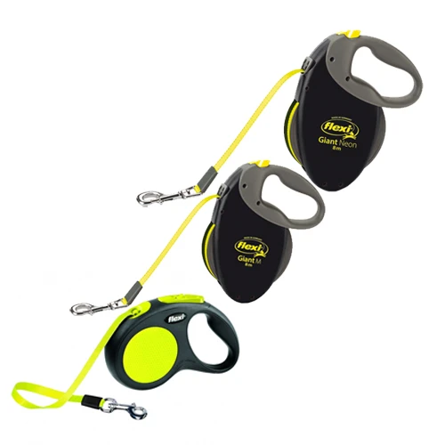 Flexi-Leine Neon - Tape Leash -Heimtierbedarf