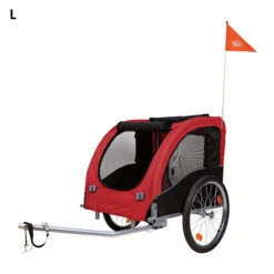 Trixie Fahrrad-Anhänger -Heimtierbedarf product trixie hondenfietskar none 4 1481200322 81898