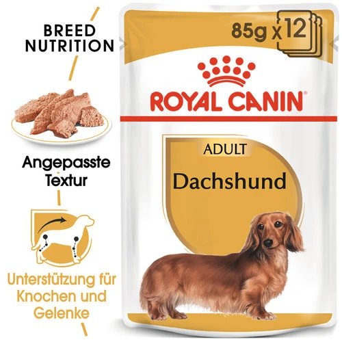 Royal Canin Dachshund Adult Wet - Hundefutter Royal Canin Dachshund Adult Wet - Hundefutter -Heimtierbedarf royal canin dachshund adult wet hondenvoer 138433 0500 none