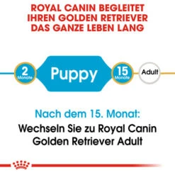 Royal Canin Golden Retriever Puppy - Hundefutter -Heimtierbedarf royal canin golden retriever puppy hondenvoer 138931 0500 none
