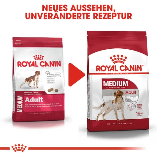 Royal Canin Medium Adult - Hundefutter Royal Canin Medium Adult - Hundefutter -Heimtierbedarf royal canin medium adult hondenvoer 128564 0500 none