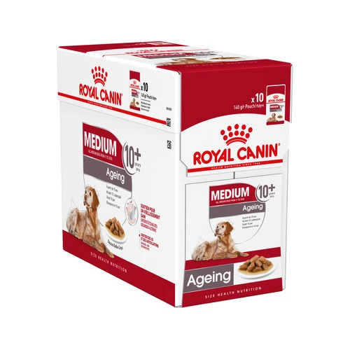 Royal Canin Medium Ageing 10+ Wet - Hundefutter Royal Canin Medium Ageing 10+ Wet - Hundefutter -Heimtierbedarf royal canin medium ageing 10 wet 121933 0500 none