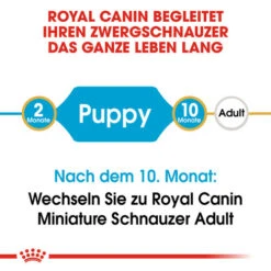 Royal Canin Mini Schnauzer Puppy - Hundefutter -Heimtierbedarf royal canin mini schnauzer puppy hondenvoer 140155 0500 none