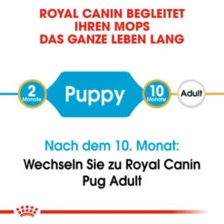 Royal Canin Pug Puppy - Hundefutter -Heimtierbedarf royal canin pug puppy hondenvoer 139858 0500 none