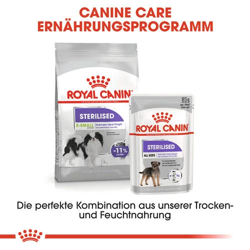 Royal Canin X-Small Sterilised - Hundefutter Royal Canin X-Small Sterilised - Hundefutter -Heimtierbedarf
