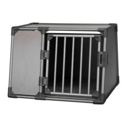 Trixie Transportbox Aluminium -Heimtierbedarf trixie vervoersbox grafiet 157883 0500 none