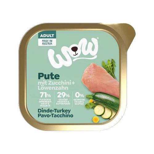 WOW! Hundefutter Adult - Schale WOW! Hundefutter Adult - Schale -Heimtierbedarf wow adult hondenvoer kuipje 208463 0500 none
