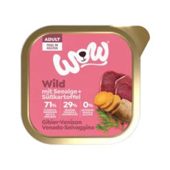 WOW! Hundefutter Adult - Schale 4 WOW! Hundefutter Adult - Schale -Heimtierbedarf wow adult hondenvoer kuipje 208469 0500 none