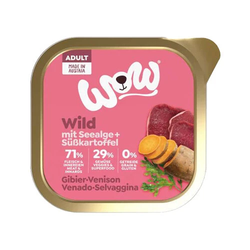 WOW! Hundefutter Adult - Schale WOW! Hundefutter Adult - Schale -Heimtierbedarf wow adult hondenvoer kuipje 208469 0500 none