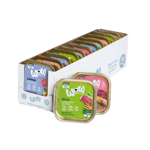 WOW! Hundefutter Adult - Schale WOW! Hundefutter Adult - Schale -Heimtierbedarf wow adult hondenvoer kuipje 208478 0500 none