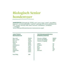 Yarrah - Trockenfutter Senior Mit Huhn, Fisch Und Kräutern Bio -Heimtierbedarf yarrah droogvoer hond senior bio 201149 0500 none